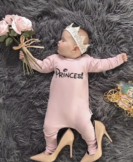 detský bavlnený overal Princess