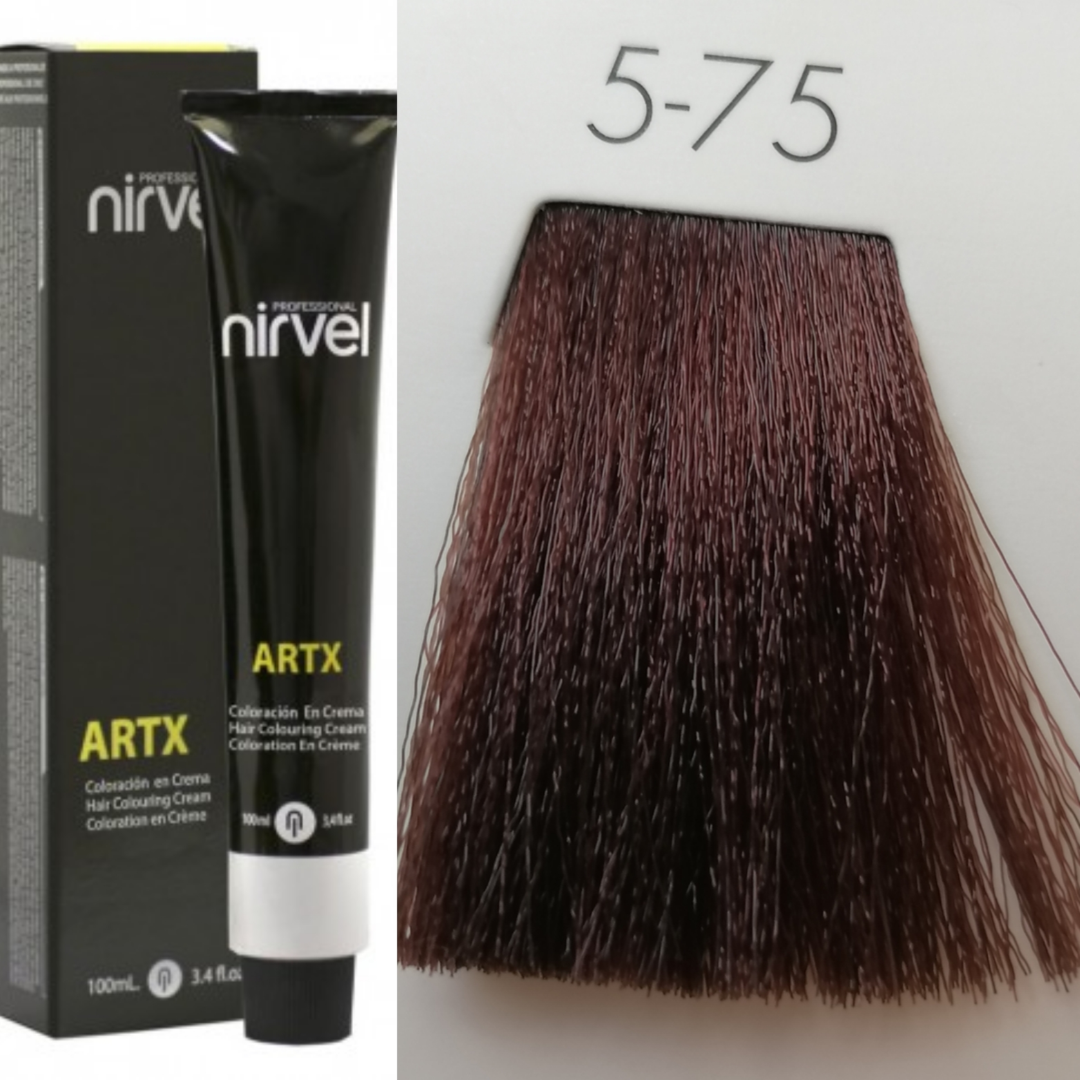 NIRVEL ARTX Farbiaci krém  na vlasy 5.75 čokoládový gaštan (100ml)