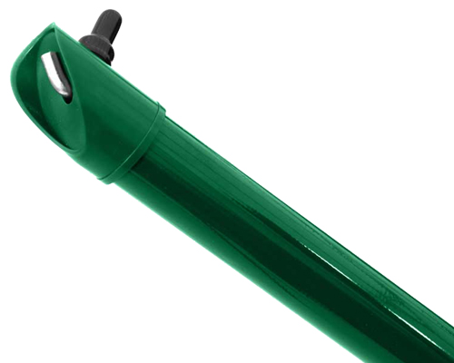 Vzpera kruhová Ø38 mm, zelená farba, výška 1.5 m