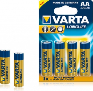 Varta LR06 AA Longlife Extra 4 plus 2