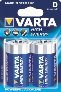 Varta LR20 High Energy 2 Pack