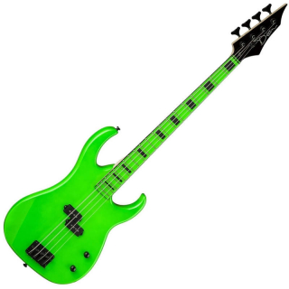 Dean Guitars Custom Zone Bass - Nuclear Green