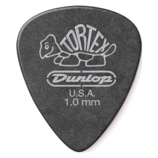 Dunlop 488R 1.00 Tortex Black Standard
