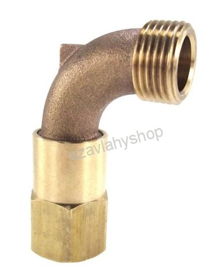 Quick Coup koleno pro rychlospojný ventil 3/4" bronz