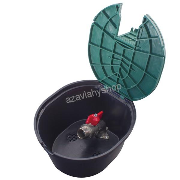RW-15RND Ventilová šachtice oválná s ventilem 3/4" 