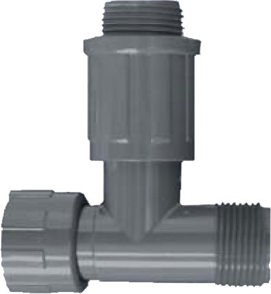 PVC rozbočovač  MANIFOLD 1"IG/1"AG - 1x 1"AG