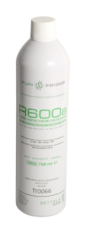 Chladivo izobután R-600A, Nevratná fľaša - 0.42 KG