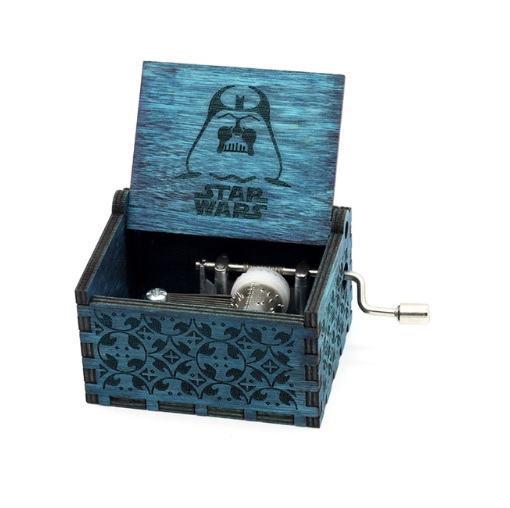 Hracia skrinka STAR WARS modrá