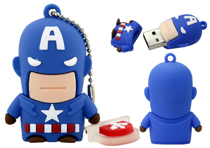 USB flash disk Capitain AMERICA, 32 Gb