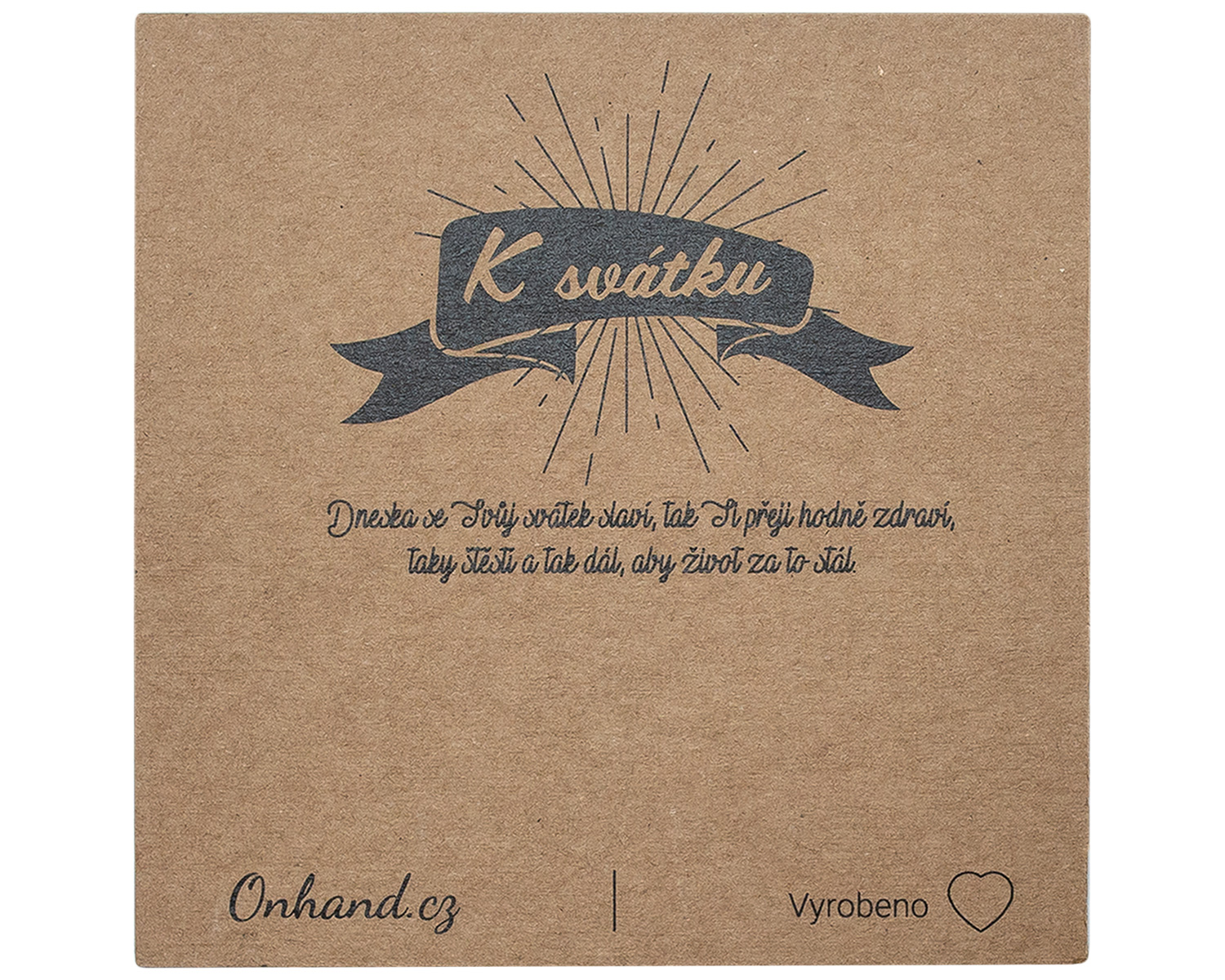 Darčeková karta k sviatku