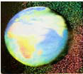 Hologram 3D ZEMEGUĽA 22x22 mm