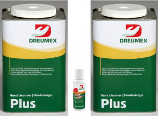 Dreumex PROMO Pack Plus 2x4.5L + Alcohol Spray WHO 75ml