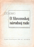 O Slovenskej národnej rade