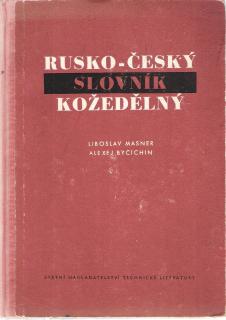 Rusko - český slovník kožedělný