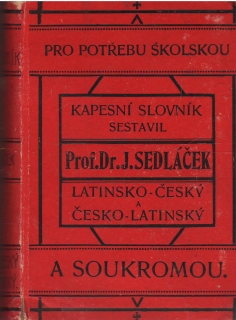 Kapesní slovník latinsko- český   česko - latinský