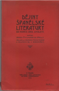 Dějiny Španělské literatury /brož /