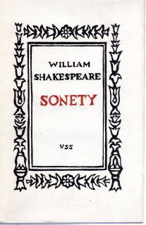 W. Shakespeare  Sonety