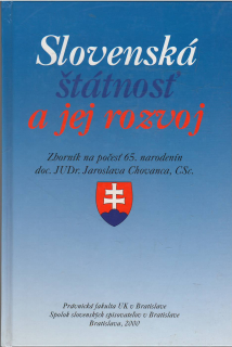 Slovenská štátnosť a jej rozvoj /vf/