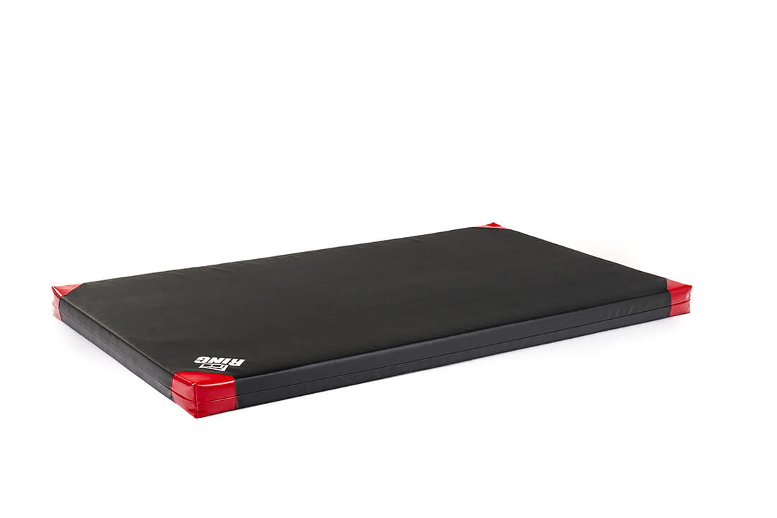 Gymnastická žinenka mäkká (T60) 200x120x10 PVC RM-60 Ring Sport čierna