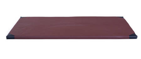 Gymnastická žinenka stredne tvrdá (R90) 200x120x5 EKOKOŽA RM-50 Ring Sport hnedá