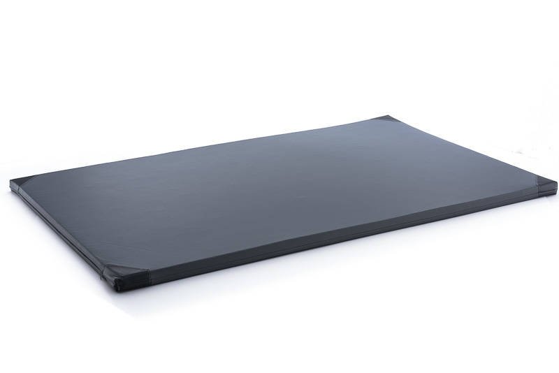 Gymnastická žinenka stredne tvrdá (R90) 200x120x5 EKOKOŽA RM-50 Ring Sport sivá