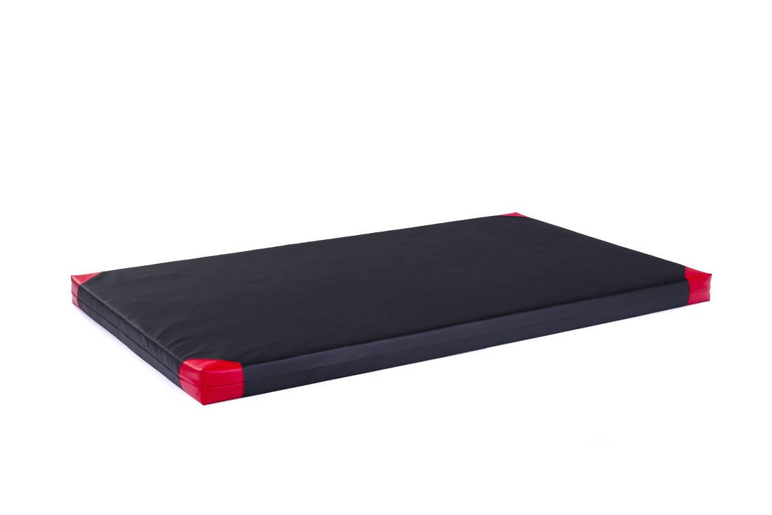 Gymnastická žinenka mäkká (R60) 200x120x10 EKOKOŽA RM-10 Ring Sport čierna