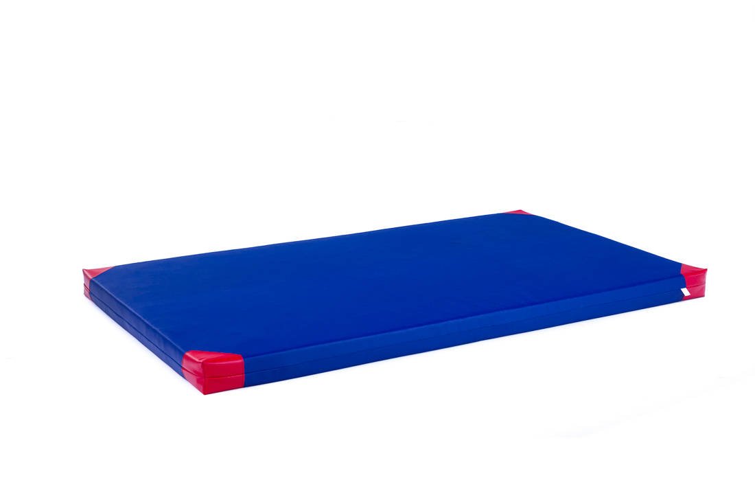 Gymnastická žinenka mäkká (R60) 200x120x10 EKOKOŽA RM-10 Ring Sport modrá