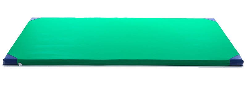 Gymnastická žinenka stred. tvrdá (R90) 200x120x5 EKOKOŽA RM-50 Ring Sport zelená