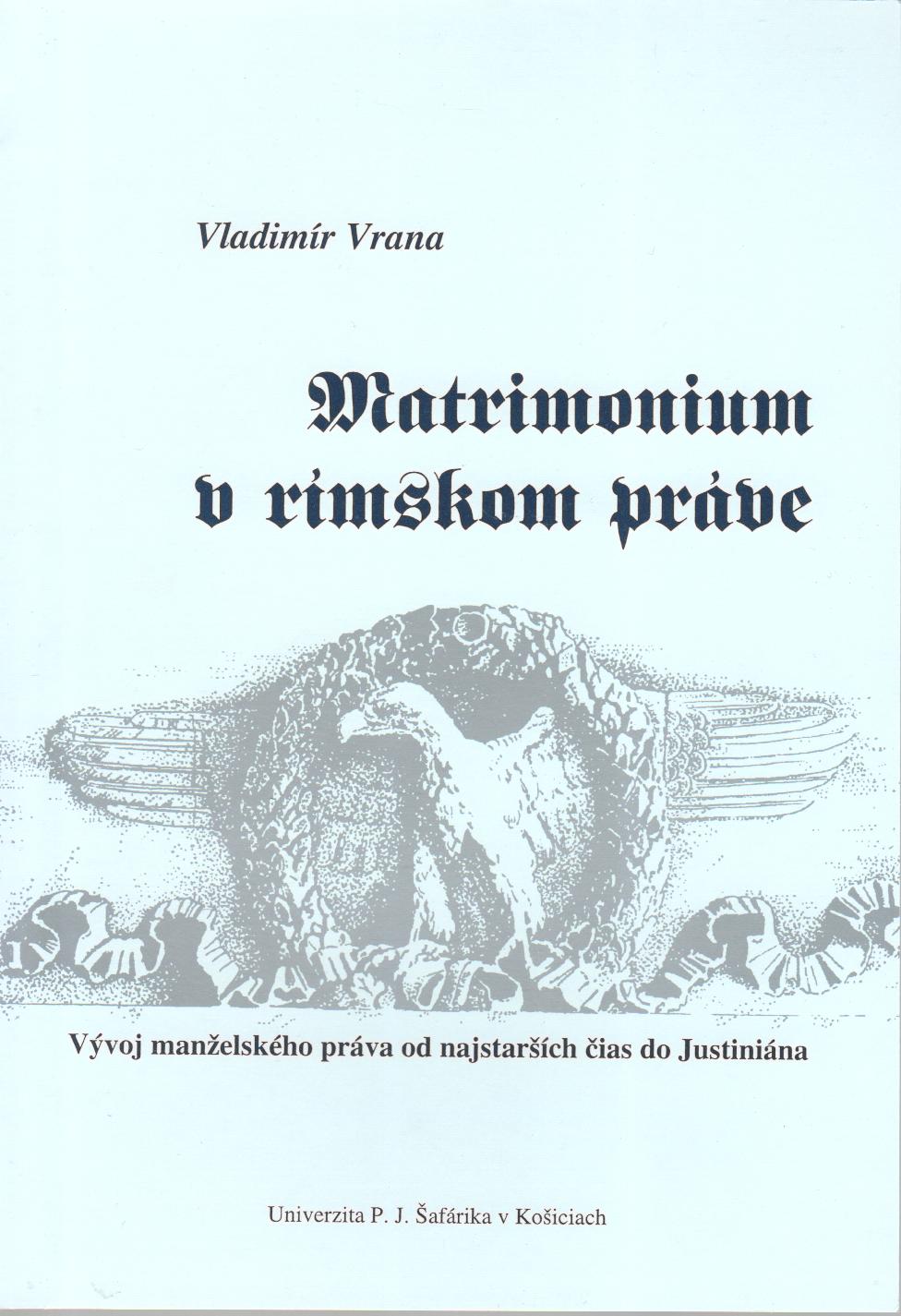 Matrimonium v rímskom práve