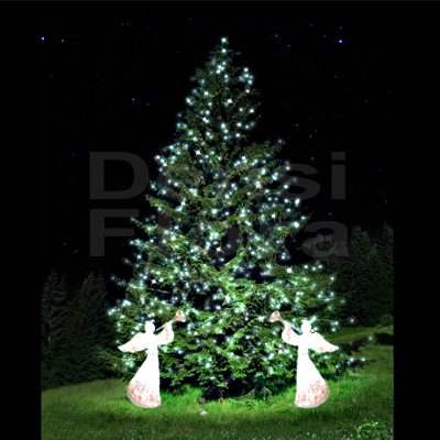Sada ANJEL, minimum 3m, 240 LED, výzdoba pre vianočný strom