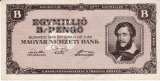 Maďarsko 1000000 B.-Pengő 1946