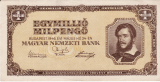 Maďarsko 1 Millió milpengo 1946