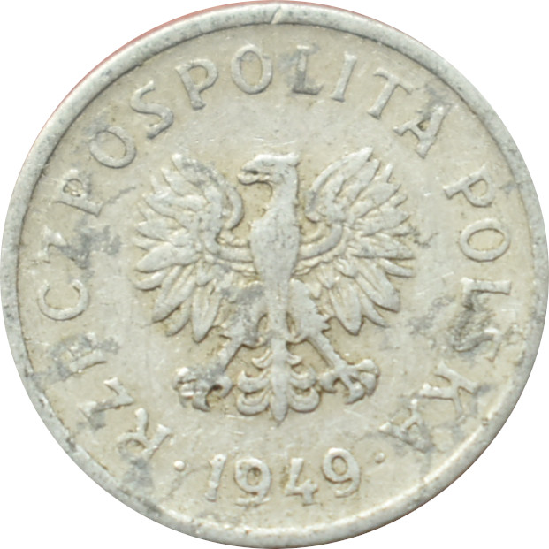Poľsko 10 Groszy 1949
