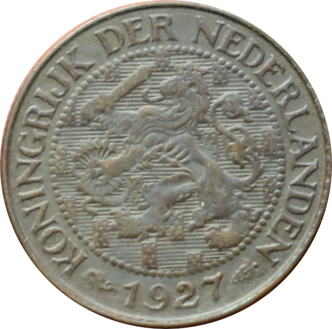 Holandsko 1 Cent 1927