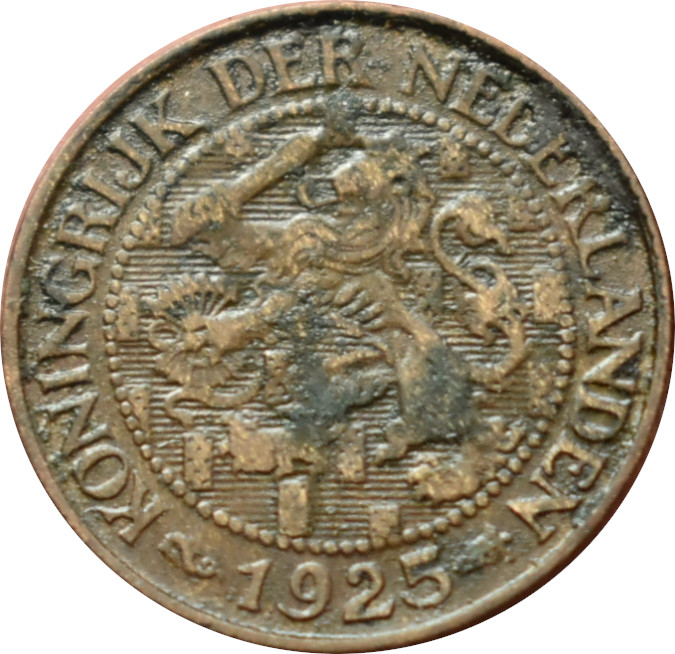 Holandsko 1 Cent 1925