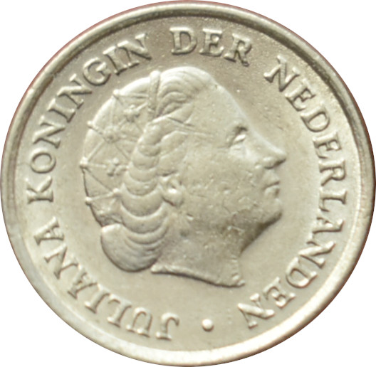 Holandsko 10 Cents 1965