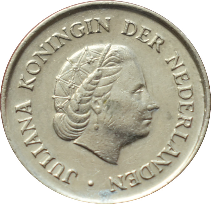 Holandsko 25 Cents 1971