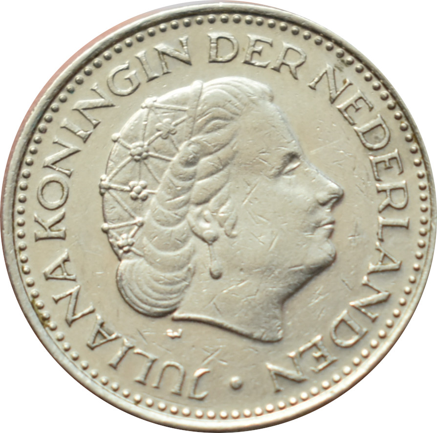 Holandsko 1 Gulden 1971