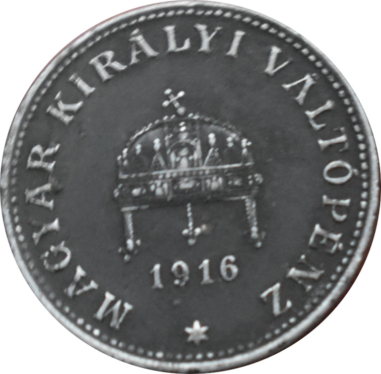 F.J. 20 Fillér 1916 K.B.
