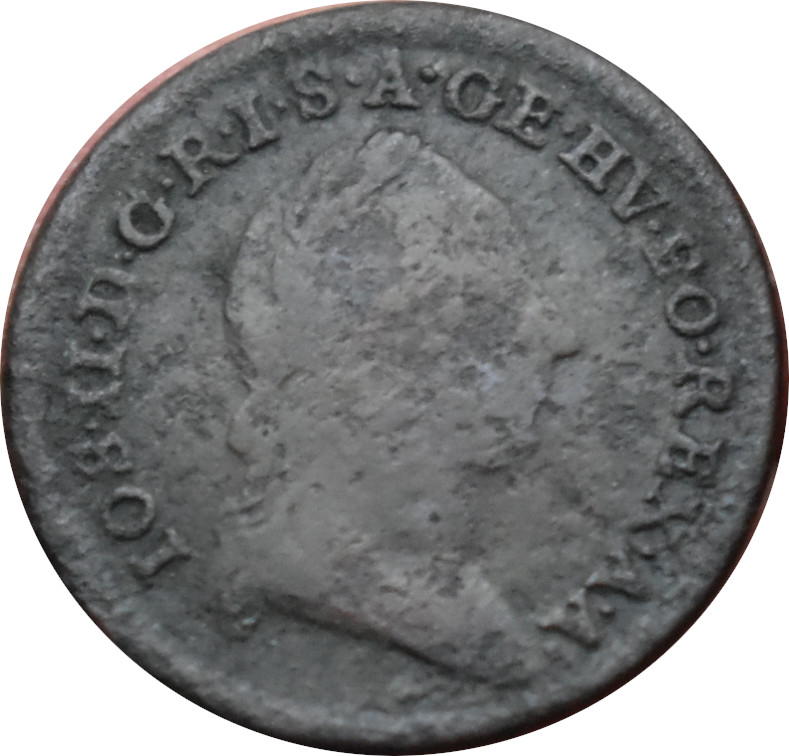 Jozef II. 1/2 Kreutzer 1781 B
