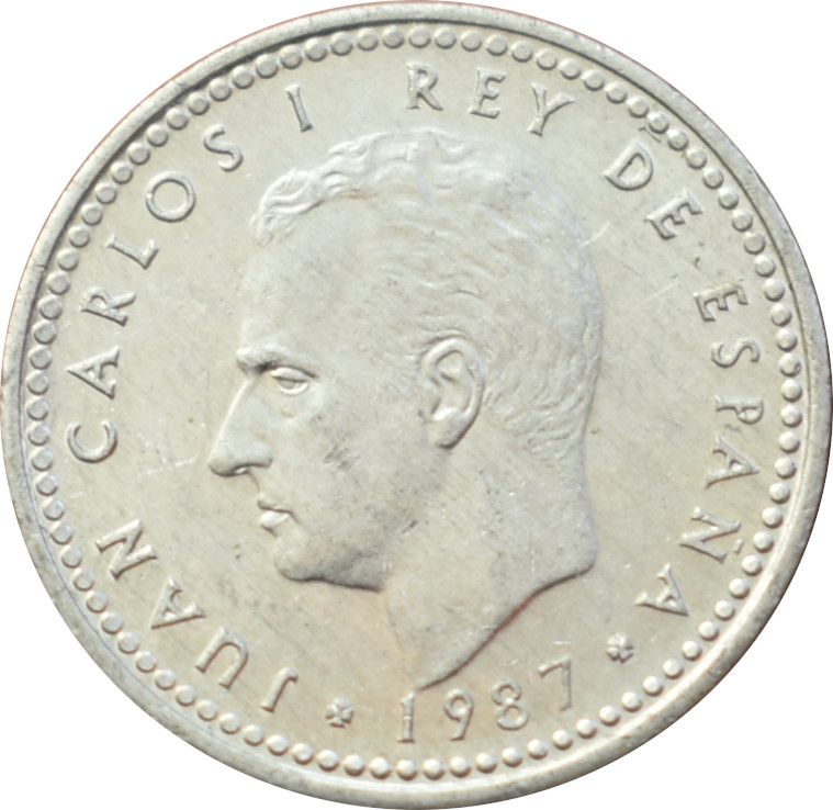 Španielsko 1 Peseta 1987