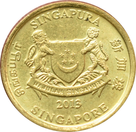 Singapur 5 Cents 2013