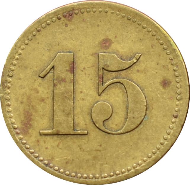 Nemecko 15 pivná známka