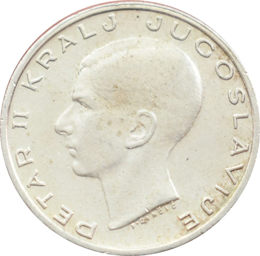 Juhoslávia 20 Dinara 1938