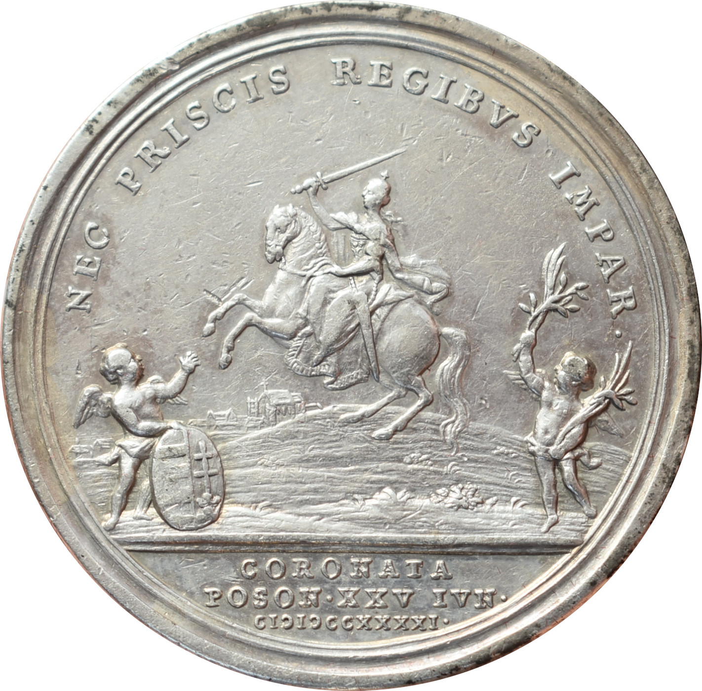 Mária Terézia medaila 1741 RRR