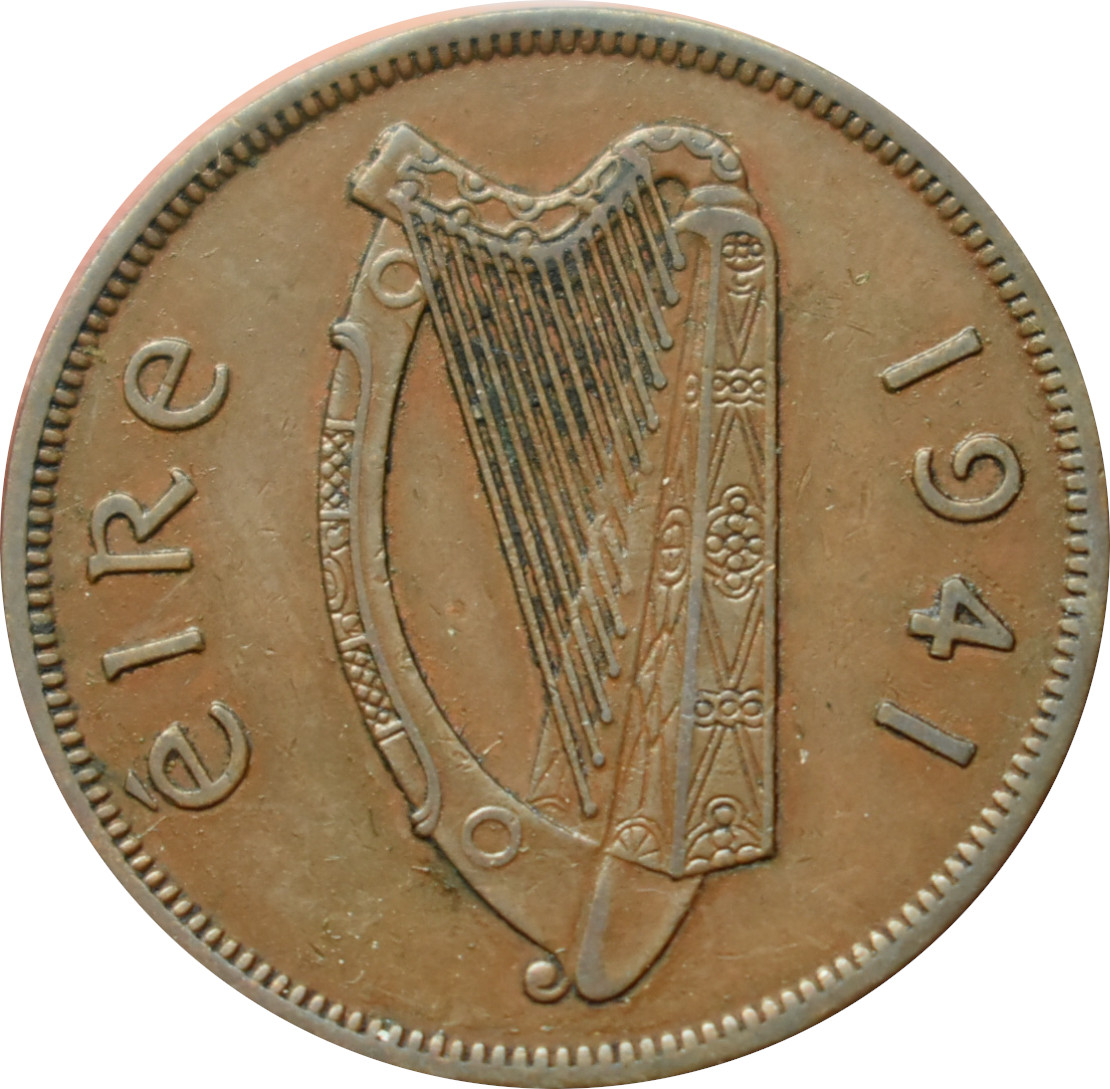 Írsko 1 Penny 1941