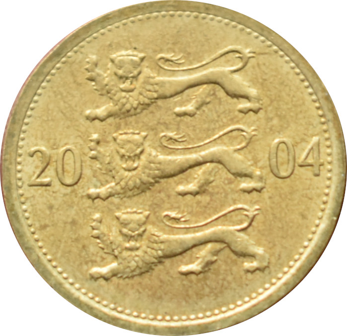 Estónsko 50 Senti 2004