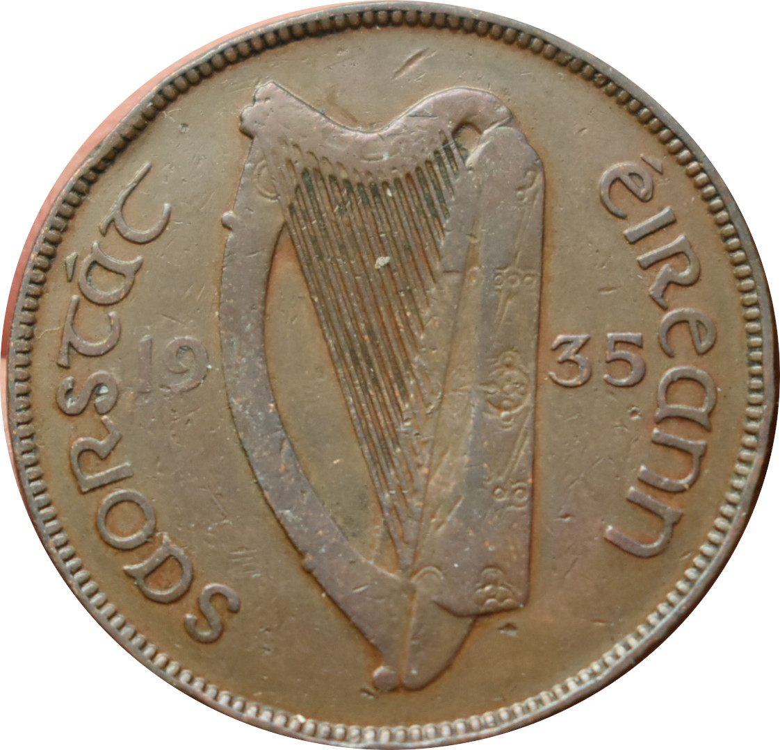 Írsko 1 Penny 1935