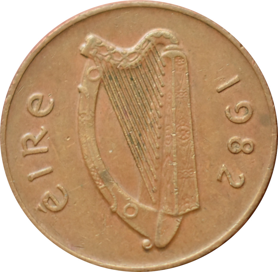 Írsko 2 Pence 1982