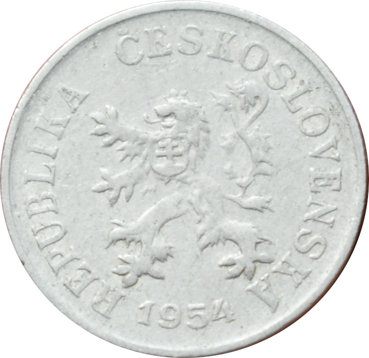 ČSR 5 Halier 1954